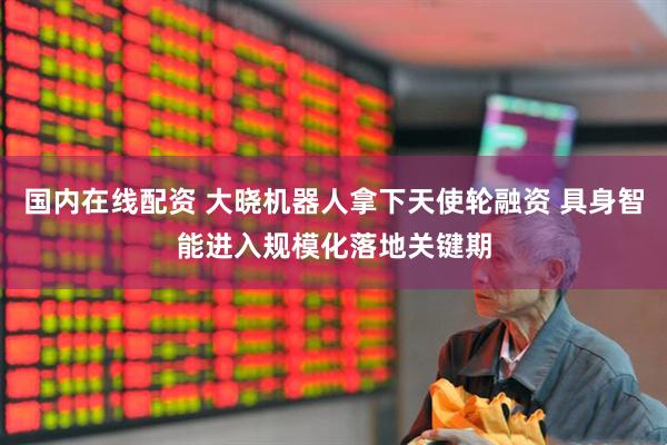 国内在线配资 大晓机器人拿下天使轮融资 具身智能进入规模化落地关键期